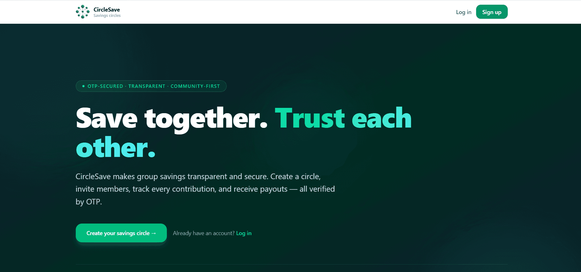 CircleSave preview